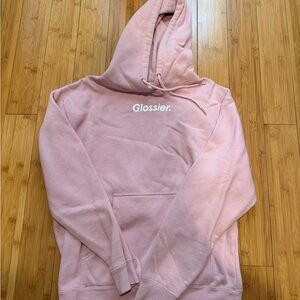 Glossier Pink Hoodie